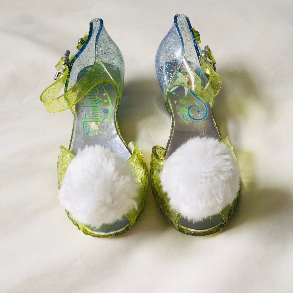 Disney- TinkerBell light up shoes for girls. Size 11/12.